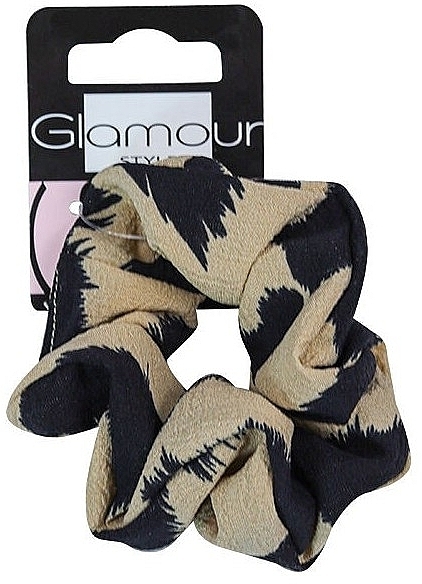 Резинка для волосся, леопардова - Glamour Scrunchie — фото N1