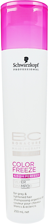 Шампунь для фарбованого волосся - Schwarzkopf Professional BC Bonacure Color Freeze Silver Shampoo — фото N1