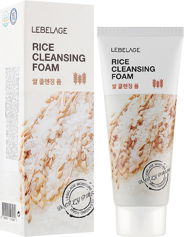 Рисовая пенка - Lebelage Rice Cleansing Foam — фото N2