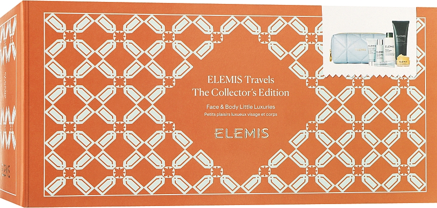 Набор - Elemis Travels The Collector`s Edition (balm/20g + cr/15ml + eye/mask/4ml + ess/28ml + sh/cr/100ml + milk/bat/100ml) — фото N2