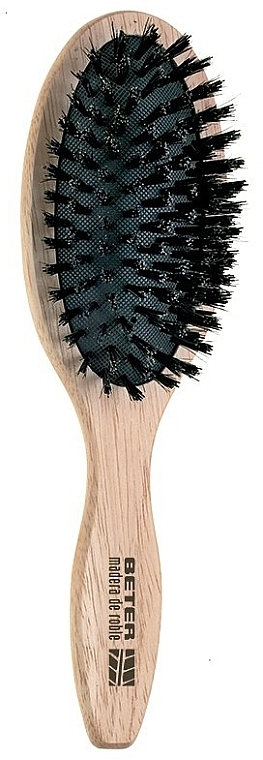Натуральная щетка для волос - Beter Cushion Brush Oak Wood Collection — фото N1