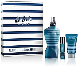 Парфумерія, косметика Jean Paul Gaultier Le Male - Набір (edt/125ml + edt/5ml + sh/gel75ml)