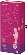 Духи, Парфюмерия, косметика Вибратор-массажер - Satisfyer Triple Lover Pink