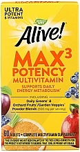 Мультивітаміни - Nature’s Way Alive! Max3 Daily Multi-Vitamin With Iron — фото N2