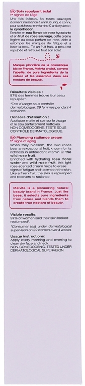 Крем для сияния кожи лица - Melvita Pulpe De Rose Plumping Radiance Cream — фото N4