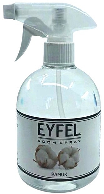 Спрей-освежитель воздуха «Хлопок» - Eyfel Perfume Room Spray Cotton — фото N1