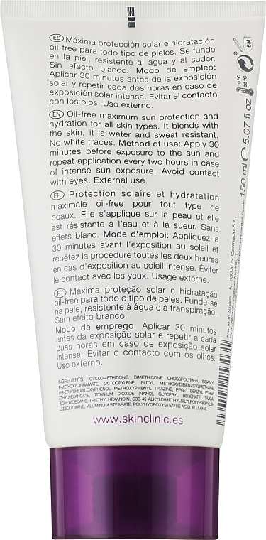Солнцезащитный крем для тела, водостойкий с SPF50+ - SkinClinic Syl 100 Sun Lux Cream — фото N5