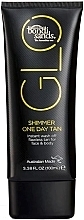 Автозагар для лица и тела, сияющий - Bondi Sands GLO Shimmer One Day Tan — фото N1