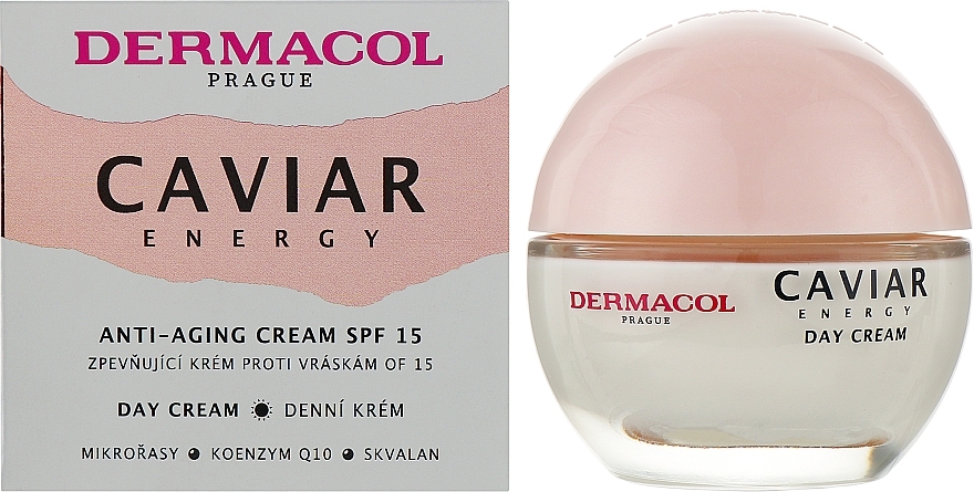 Укрепляющий дневной крем против морщин - Dermacol Caviar Energy Anti-Aging Day Cream SPF 15 — фото N2