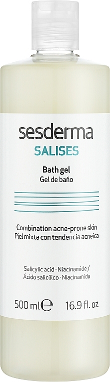 Гель для душу - SesDerma Laboratories Salises Bath Gel — фото N1
