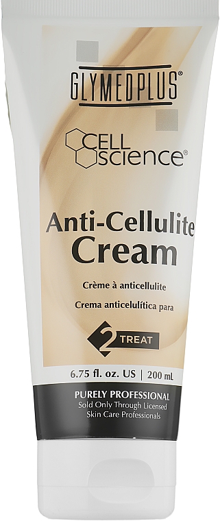 Антицелюлітний масажний крем - GlyMed Plus Cell Science Anti-Cellulite Massage Cream — фото N1