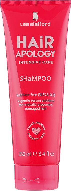Интенсивный безсульфатный шампунь - Lee Stafford Hair Apology Shampoo