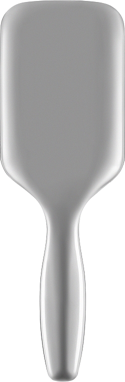 Щетка для волос CS348, прямоугольная с ручкой, серебро - Cosmo Shop  — фото N2