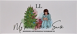 Духи, Парфюмерия, косметика УЦЕНКА Подарочный набор для волос - Love&Loss My First Letter To Santa (h/mask/250ml + h/scr/250g + acc/1pc) *