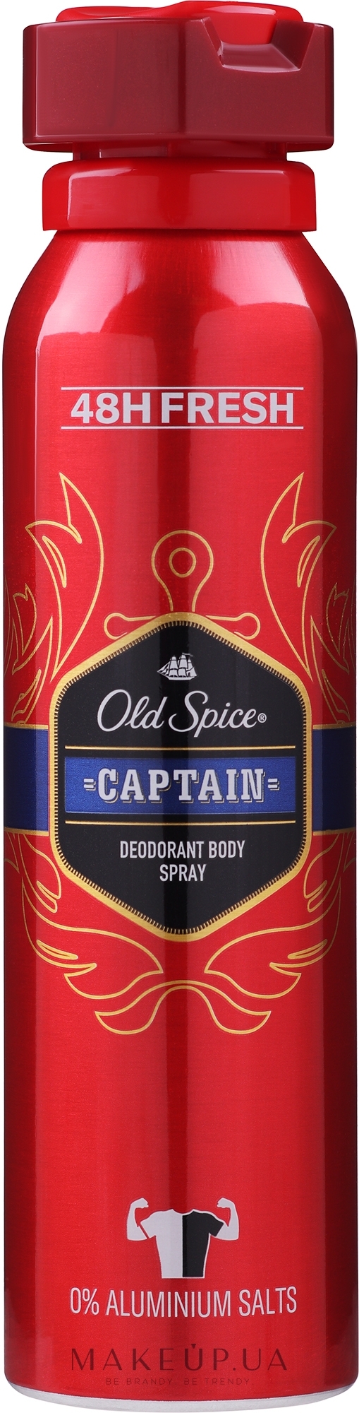 Аэрозольный дезодорант - Old Spice Captain Deodorant Spray — фото 150ml