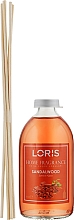 Аромадифузор "Сандалове дерево" - Loris Parfum Home Fragrance Reed Diffuser — фото N2