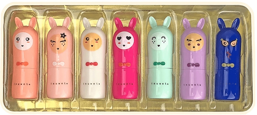 Набор - Inuwet Pompon Box (lip/balm/7x3.5g) — фото N2