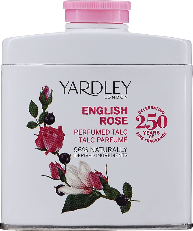 Парфюмированный тальк - Yardley English Rose Perfumed Talc — фото N1