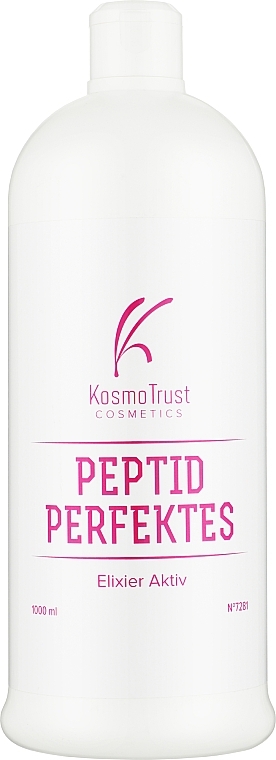 Пептидний розчин  - KosmoTrust Cosmetics Peptid Perfektes Elixier Aktiv — фото N2