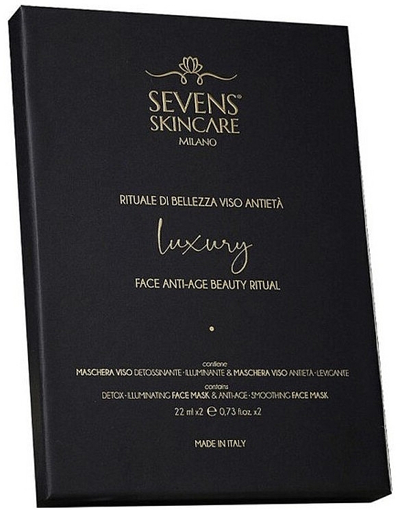 Антивікова маска для обличчя - Sevens Skincare Facial Beauty Ritual — фото N1