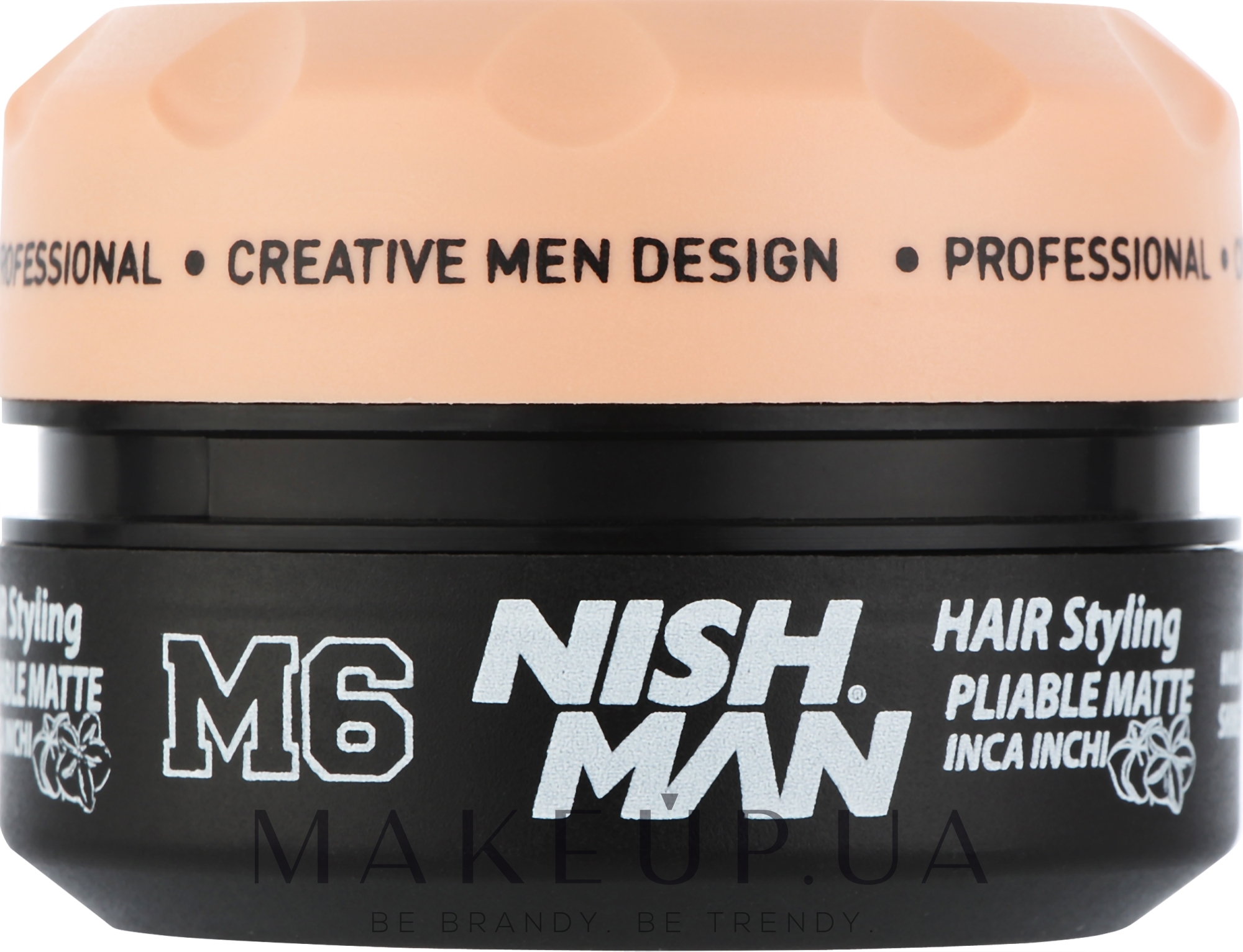 Матовий віск для укладання волосся - Nishman Hair Styling Pliable Matte Inca Inchi M6 — фото 100ml