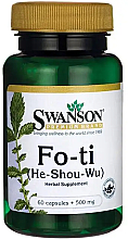 Харчова добавка "Горець багатоквітковий", 500 мг - Swanson Fo-Ti (He-Shou-Wu) — фото N2