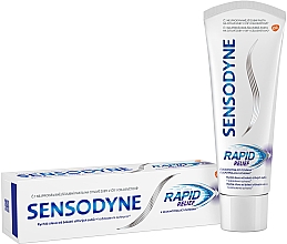 Зубна паста для чутливих зубів - Sensodyne Rapid Relief — фото N1