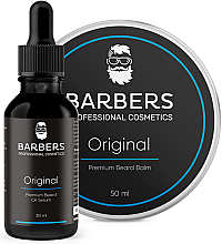 Духи, Парфюмерия, косметика УЦЕНКА Набор - Barbers Original (beard/oil/30ml + beard/balm/50ml) *