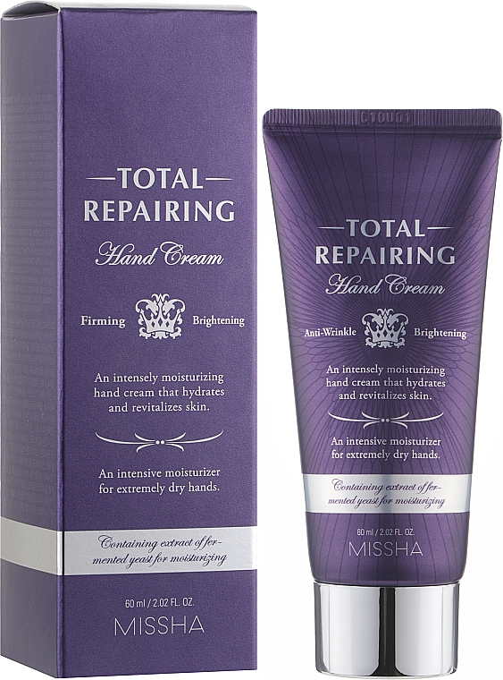 Крем-маска для рук - Missha Total Repairing Hand Treatment — фото N2