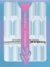 Парфумерія, косметика Дизайнерські наклейки для нігтів "Wraps S-00009" - StickersSpace 