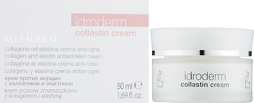 Крем для обличчя з коластином - Kleraderm Idroderm Collastin Cream — фото N2