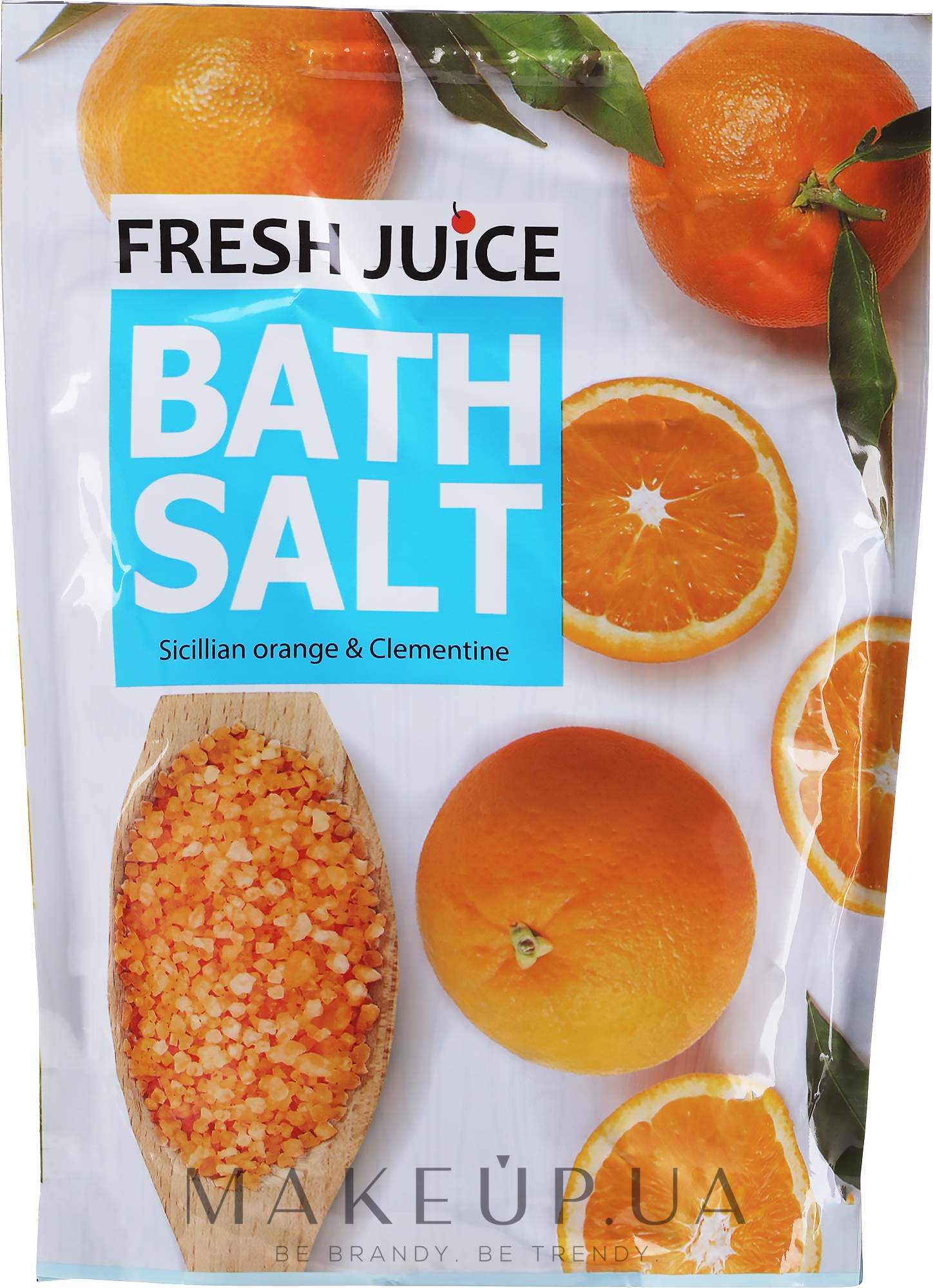 Сіль для ванни дой-пак - Fresh Juice Sicilian Orange & Clementine — фото 500g