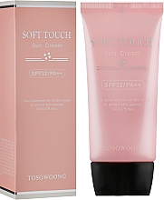 Духи, Парфюмерия, косметика Солнцезащитный крем - Tosowoong Soft Touch Sun Cream SPF32/PA+++