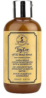Taylor of Old Bond Street Sandalwood Shower Gel - Гель для душа — фото N1