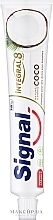 Парфумерія, косметика УЦІНКА Зубна паста з кокосом - Signal Integral 8 Nature Elements Coco Whiteness Toothpaste *