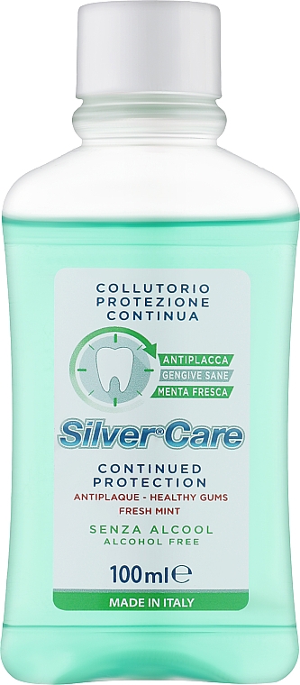 Ополаскиватель для полости рта "Непрерывная защита" - Silver Care Continuous Protection — фото N1