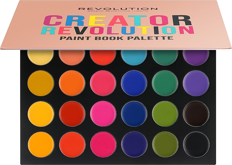 Палетка для макияжа - Makeup Revolution Creator Revolution Face Paint Book Palette — фото N1