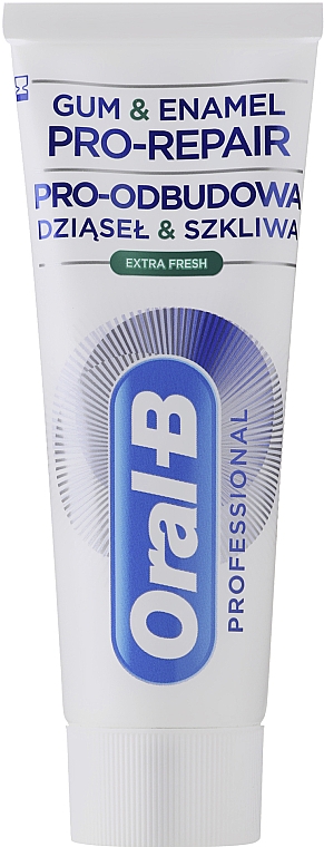 Зубна паста - Oral-B Professional Gum & Enamel Pro-Repair Extra Fresh — фото N1