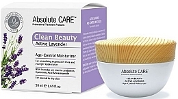 Парфумерія, косметика Крем для обличчя - Absolute Care Clean Beauty Active Lavender Age Control Moisturizer