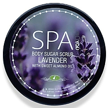 Цукровий скраб для тіла з олією солодкого мигдалю та лаванди - Bio2You Body Sugar Scrub — фото N1