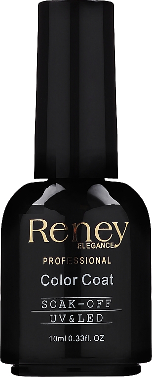 Гель-лак для нігтів - Reney Cosmetics Elegance Professional Color Coat Soak-off UV & LED — фото N4