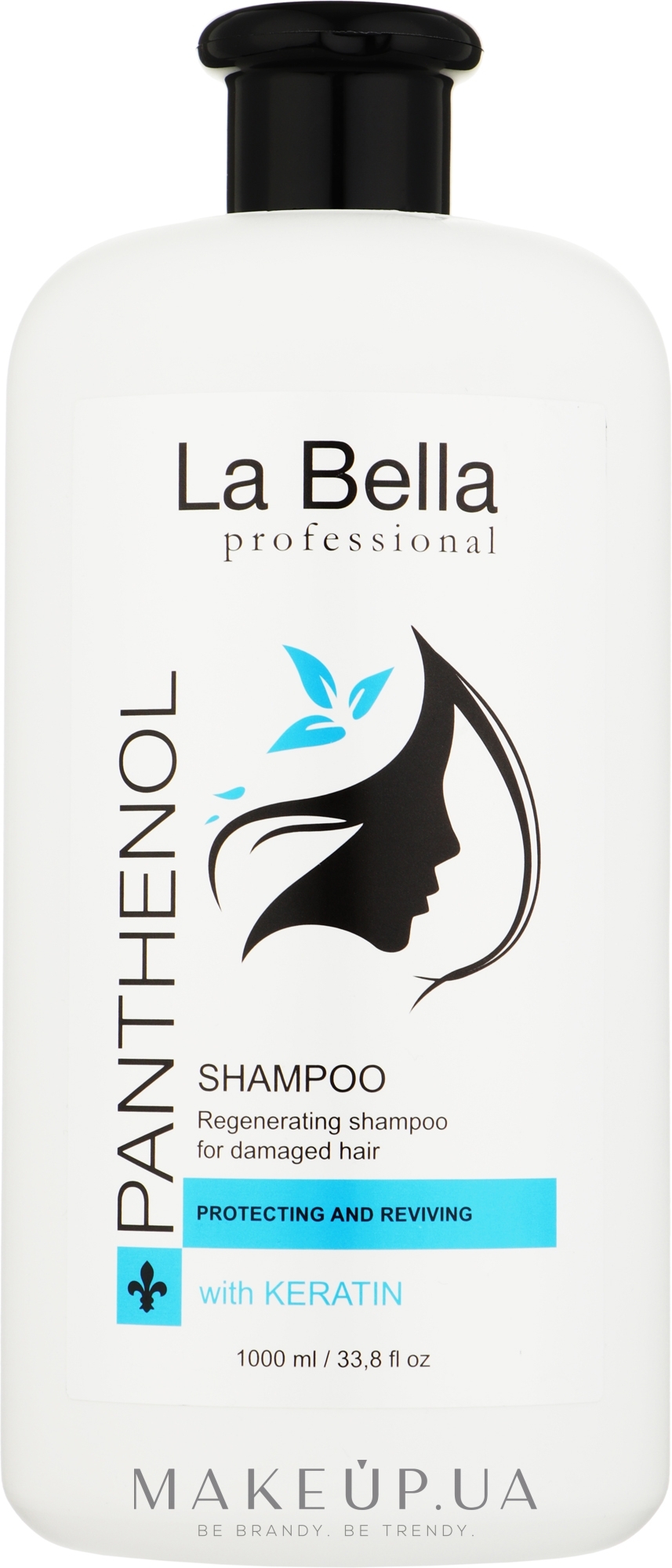 Шампунь для волосся "Пантенол з кератином" - La Bella Panthenol Shampoo — фото 1000ml