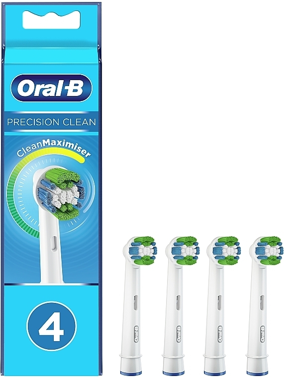 Сменная насадка для электрической зубной щетки, 4 шт. - Oral-B Precision Clean Clean Maximizer — фото N1