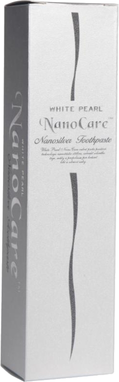 Зубная паста "Nanosilver" - VitalCare White Pearl NanoCare Toothpaste — фото N1