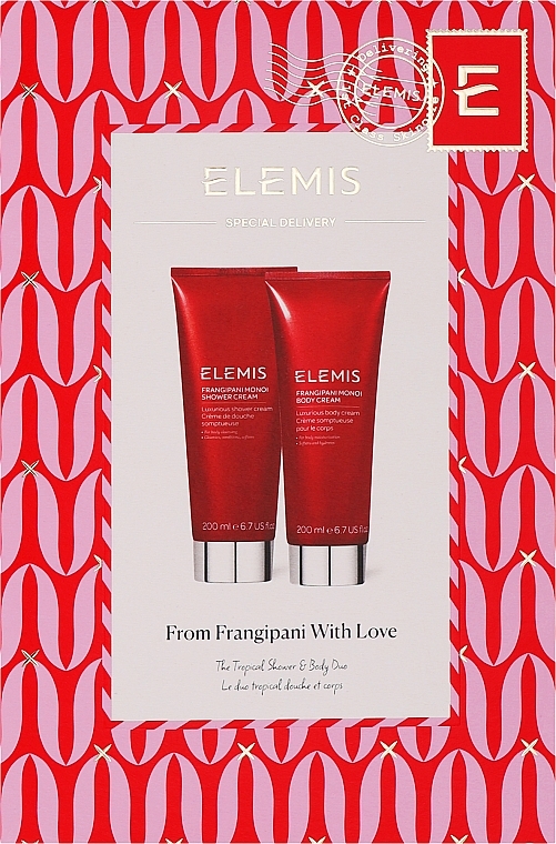 Набір - Elemis From Frangipani With Love (b/cr/200ml + sh/cr/200ml) — фото N1