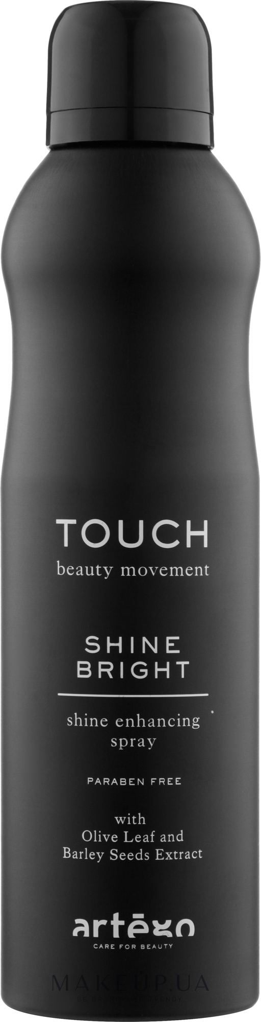 Сухой спрей для блеска волос - Artego Touch Shine Bright — фото 250ml