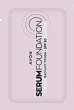 Парфумерія, косметика Тональний крем-сироватка - Avon Serum Foundation SPF30 (пробник)