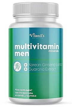 Дієтична добавка "Мультивітамінний комплекс для чоловіків" - Vitanil's — фото N1