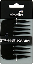 Гребешок для волос, черный - Ebelin — фото N1
