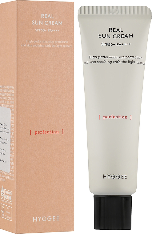 Сонцезахисний крем - Hyggee Real Sun Cream SPF50+ PA ++++ — фото N2